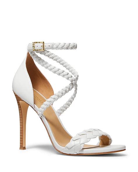 bloomingdales michael kors sandals|michael kors high heel sandals.